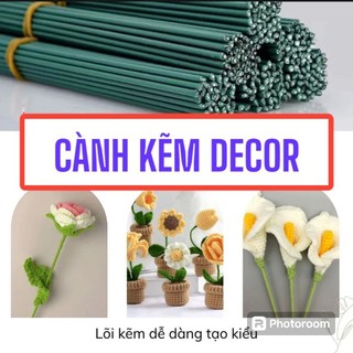 Cành kẽm làm hoa , cắm hoa sáp,hoa giấy,hoa nhựa,hoa giấy nhún ,cành kẽm dài 40cm.