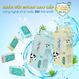 Khăn ướt mini/ giấy ướt mini/ Khăn Ướt MYLAN ( gói lẻ 8 miếng)