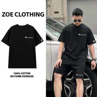  Bộ quần áo Champion set quần áo cotton nam nữ unisex ZOEclothing 