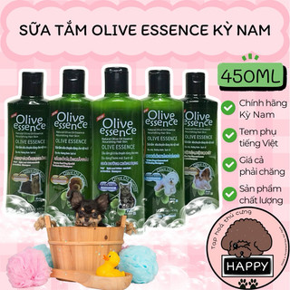HOẢ TỐC | Sữa tắm Olive Essence cho chó mèo 450ml / Sữa tắm cho thú cưng giá rẻ Olive - Tạp Hóa Thú Cưng Happy