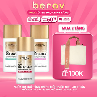 Kem Chống Nắng L'Oreal Paris Dạng Tinh Chất New UV Defender UV Serum Protector SPF50+/PA++++ (50ml - LOreal Paris_