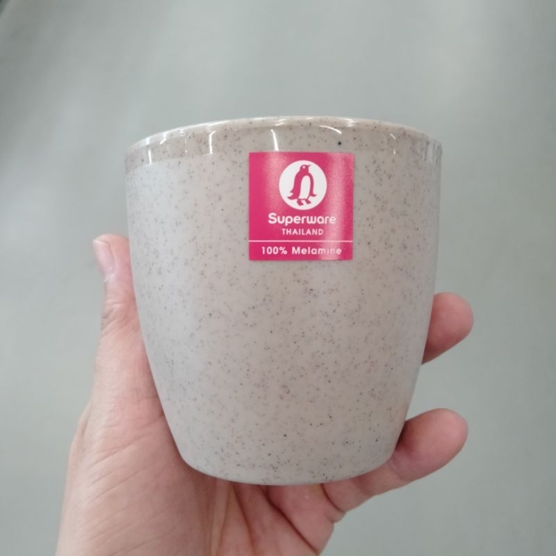 Ly melamine Superware nâu