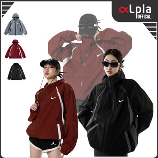 Áo khoác dù nike 2 lớp dày dặn cao cấp form rộng unisex nam nữ cá tính chống nắng chống gió - ALAK58