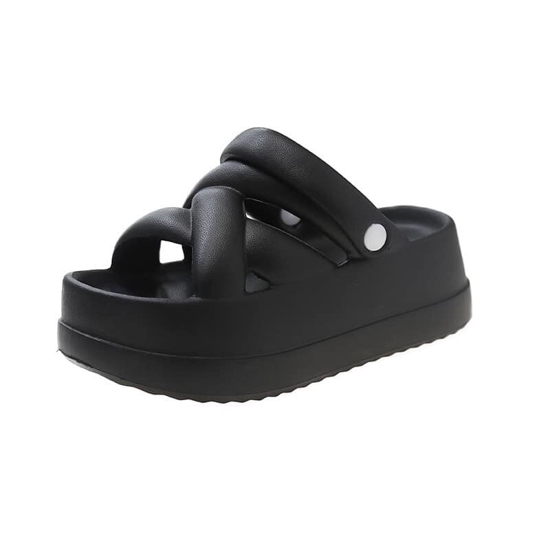 sandal độn đế 6,5phân thời trang