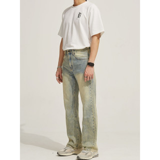 Quần Jeans The Denimaniac dáng Loose ống bootcut - màu Sand Blue - 921W Summer24