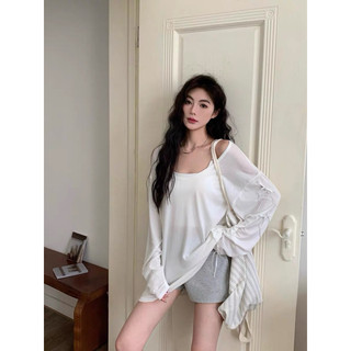Áo Thun Tay Dài Oversize Đính Nơ Trơn