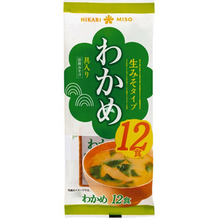 [MADE IN JAPAN 🇯🇵] Soup Miso Rong Biển Nhật Bản Wakame Ăn Liền Hikari Miso Trọng Lượng 216Gr [12 Gói]