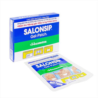 Hộp 20 miếng dán giảm đau Salonsip