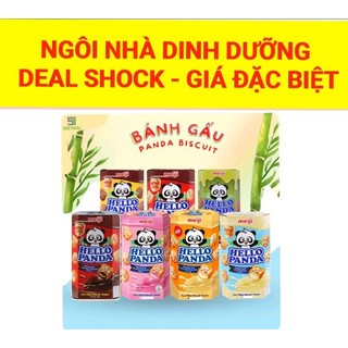 Combo 10 hộp bánh gấu mix 5 vị meiji 43g