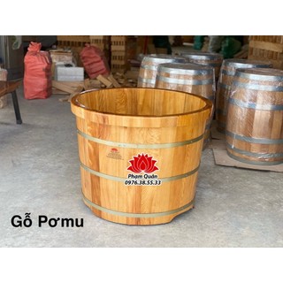 Bồn tắm tròn gỗ Pơ mu, Bồn tắm gỗ Pơ mu