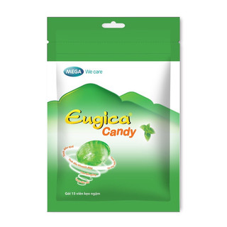 Kẹo ngậm thảo dược EUGICA CANDY (Túi zip 15 viên)