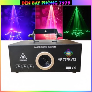 Đèn Laser Bay Phòng MP7979.V12 Chính Hãng Với Hơn 2000 Hiệu Ứng 3D Dùng Cho Phòng Bay, Karaoke