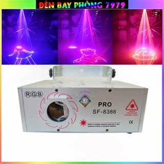 Đèn Laser 8386 Pro Chính Hãng Cảm Biến Nhạc Với Hơn 1300 Hiệu Ứng 3D Dùng Cho Phòng Bay