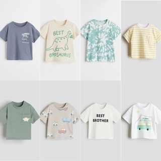 Áo phông/ Áo thun H&M cho bé trai chất liệu cotton, số lượng có hạn ạ