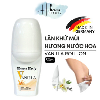 Lăn Khử Mùi Hương nước hoa Vanilla by Bettina Barty Hàng Đức 50ml