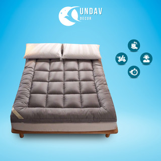 Nệm topper tẩm bảo vệ nệm trải sàn tiện nghi dày 6-8cm 1m2x2m 1m4x2m 1m6x2m 1m8x2m 2m2x2m