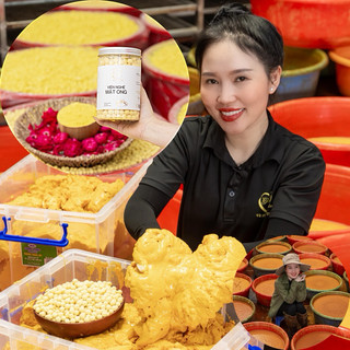 Viên nghệ mật ong Mom Shin 250g / 500g / 1kg | Vũ Phương Thảo Mom Shin | Shop Mẹ Thảo | Ở Cữ Mẹ Shin