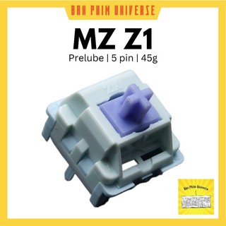 Switch MZ Z1 5 pin switch linear prelube 45g công tắc bàn phím switch mz z1 5 pin