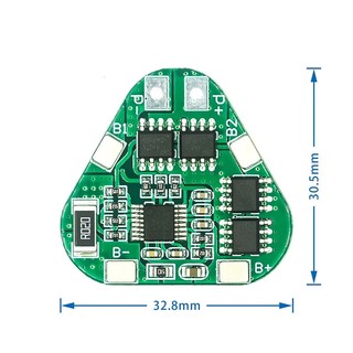 Mạch 3s 12.6v bảo vệ sạc xả pin li-ion 3.7v