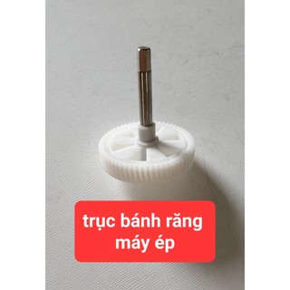 LINH PHỤ KIỆN THAY THẾ -Bánh răng màu trắng 60 răng cao 10,cm lắp động cơ của máy ép chậm SAVTM JE07