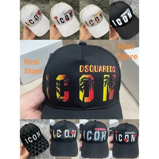 Mũ lưỡi trai _ Nón DSQ ICON nhiều màu nón kết hot trend phối lưới cao cấp nam nữ
