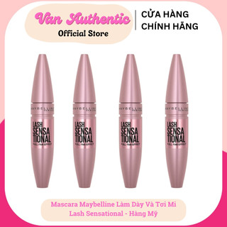 Mascara Maybeline Lash Sensational làm cong mi. Có sẵn