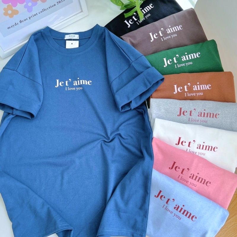Áo thun 3158 Jet' aime