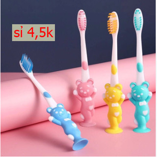 Bàn chải đánh răng trẻ em set 4c