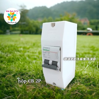 Hộp bảo vệ CB 2P CB chống giật Aptomat có nắp đậy