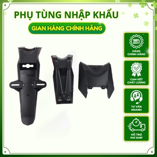 Bộ dè sau biển số 3 món, đuôi dè bản số Satria Fi, Raider Fi