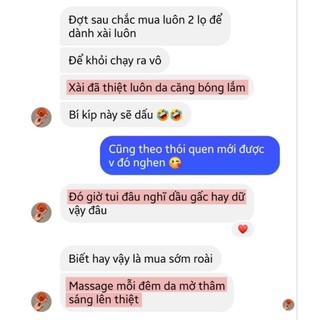 DẦU GẤC ĐẬM ĐẶC MASSAGE MỜ THÂM SẠM