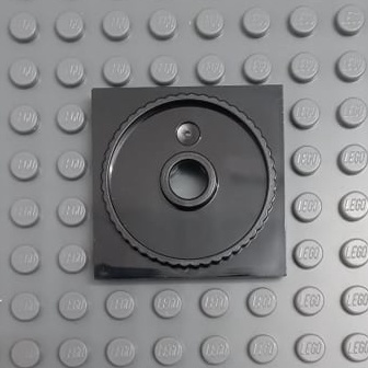 [1 part] Đồ Chơi Lắp Ráp Turntable 4 x 4 Square Base, Locking
