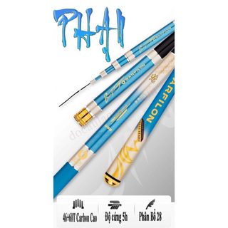 Cần barfilon phạn - cần câu tay, cần câu đài