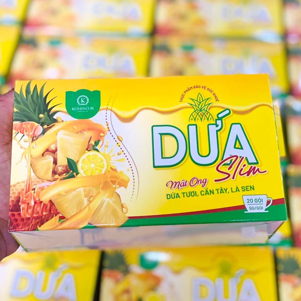 Dứa mật ong Slim eo thon xóa tan mỡ bụng
