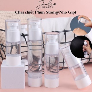 Chai Chiết Mỹ Phẩm Hút Chân Không Dạng Phun Sương/Nhỏ Giọt- Chai Chiết Mỹ Phẩm Du Lịch-JULEP BEAUTY
