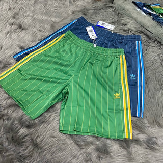 Chính hãng quần short adidas pinstripe sprinter xanh dương iu0196 v xanh lá ir9389 shop binh authentic