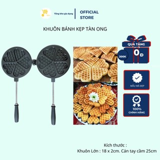 Khuôn Làm Bánh Tàn Ong Chống Dính Bánh Trái Tim Nướng