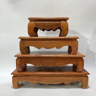 Đế Gỗ Hình Chữ Nhật Kê Khung Ảnh , Đôn Dài Kê Tượng Gỗ Hương Nhiều Size