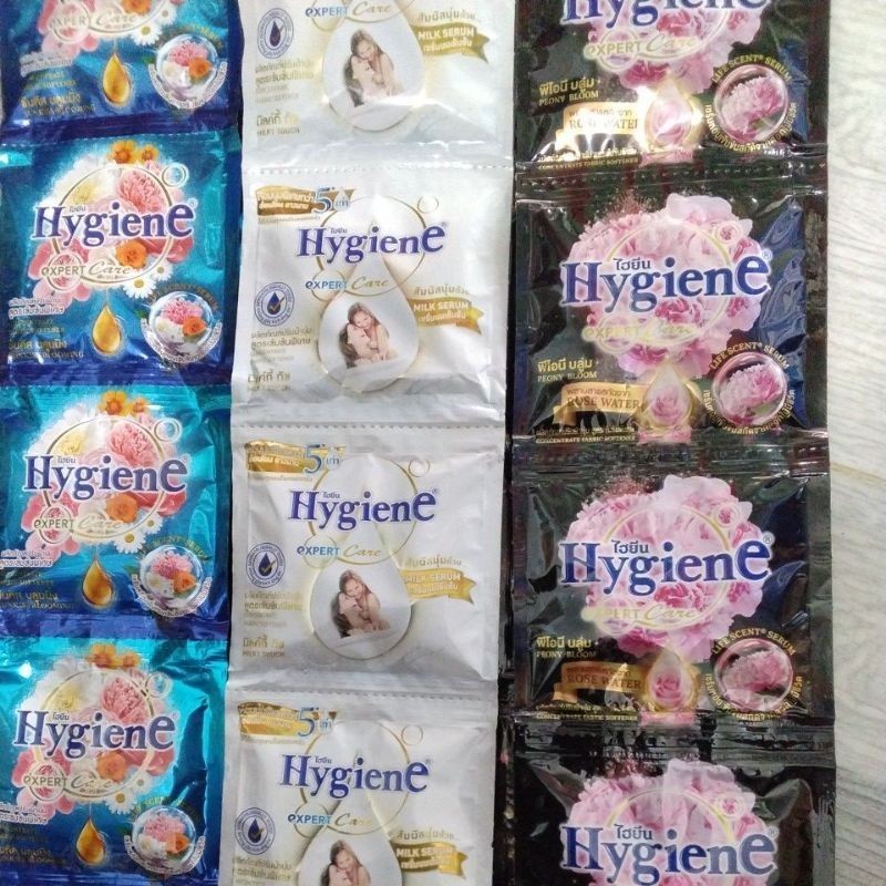 12 gói Nước xả Hygiene Thái Lan - Nước xả vải siêu đậm đặc 20ml