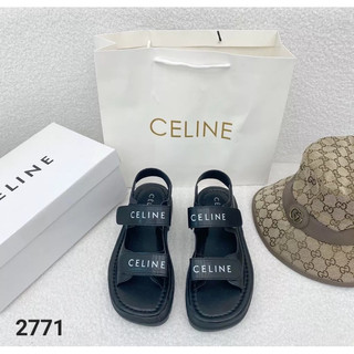 Sandal Quai Hậu Cline Đế Cao