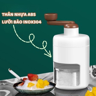 Máy bào đá mini Xay Đá Tuyết Quay Bằng Tay Đa Năng Cho Gia Đình