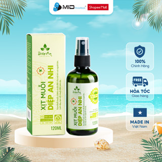 Xịt muỗi Diệp An Nhi lọ 120ml cho bé từ 3 tháng giúp đuổi muỗi, công trùng, làm dịu vết đốt ở da