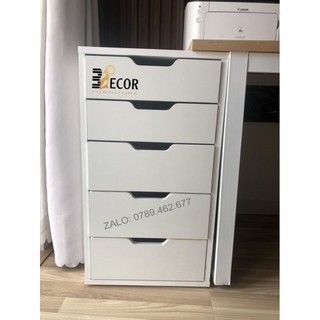 Tủ kệ ikea size to 5 hộc kéo ship tỉnh