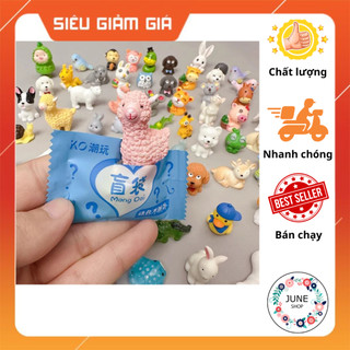 Túi mù đồ chơi cho bé, quà tặng bất ngờ mẫu động vật mini mẫu ngẫu nhiên