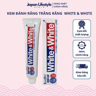 Kem đánh răng trắng răng nhật bản white & white - sakuko
