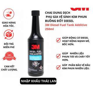 Dung dịch vệ sinh kim phun buồng đốt động cơ diesel, phụ gia động cơ diesel 3m 08815 250ml -dt 3m autocare