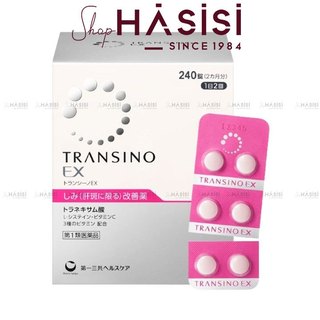 Viên uống trắng da transino - ex 240 viên