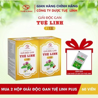  Combo 2 Hộp Giải Độc Gan Tuệ Linh Plus 