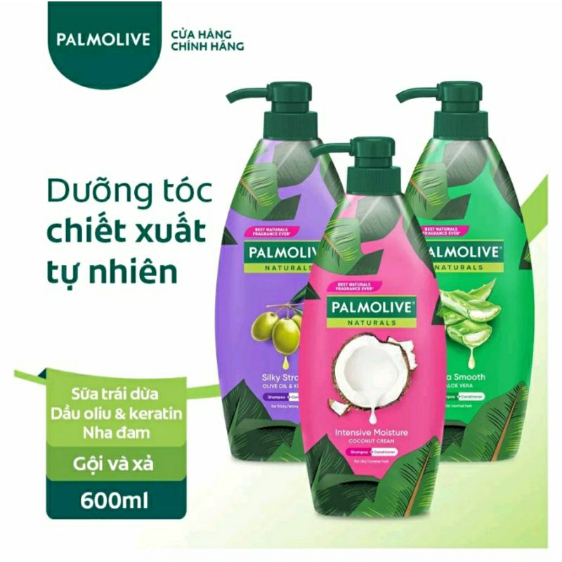 Dầu gội xả Palmolive Naturals 180ml - 600ml