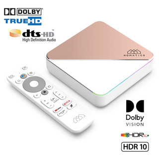 Android TV Box Homatics Box R 4K Plus Netflix,Dolby Vision-Atmos,TrueHD, DTS-HD, WiFi 6, LAN1000, RAM 4GB/32GB